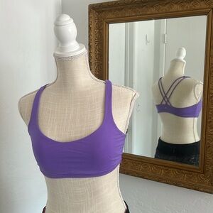 lululemon Free to be bra - purple